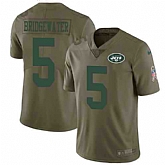 Nike Jets 5 Teddy Bridgewater Olive Salute To Service Limited Jersey Dzhi,baseball caps,new era cap wholesale,wholesale hats